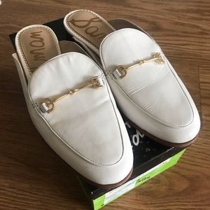 Sam Edelman Linnie Mules, White, Size 8
